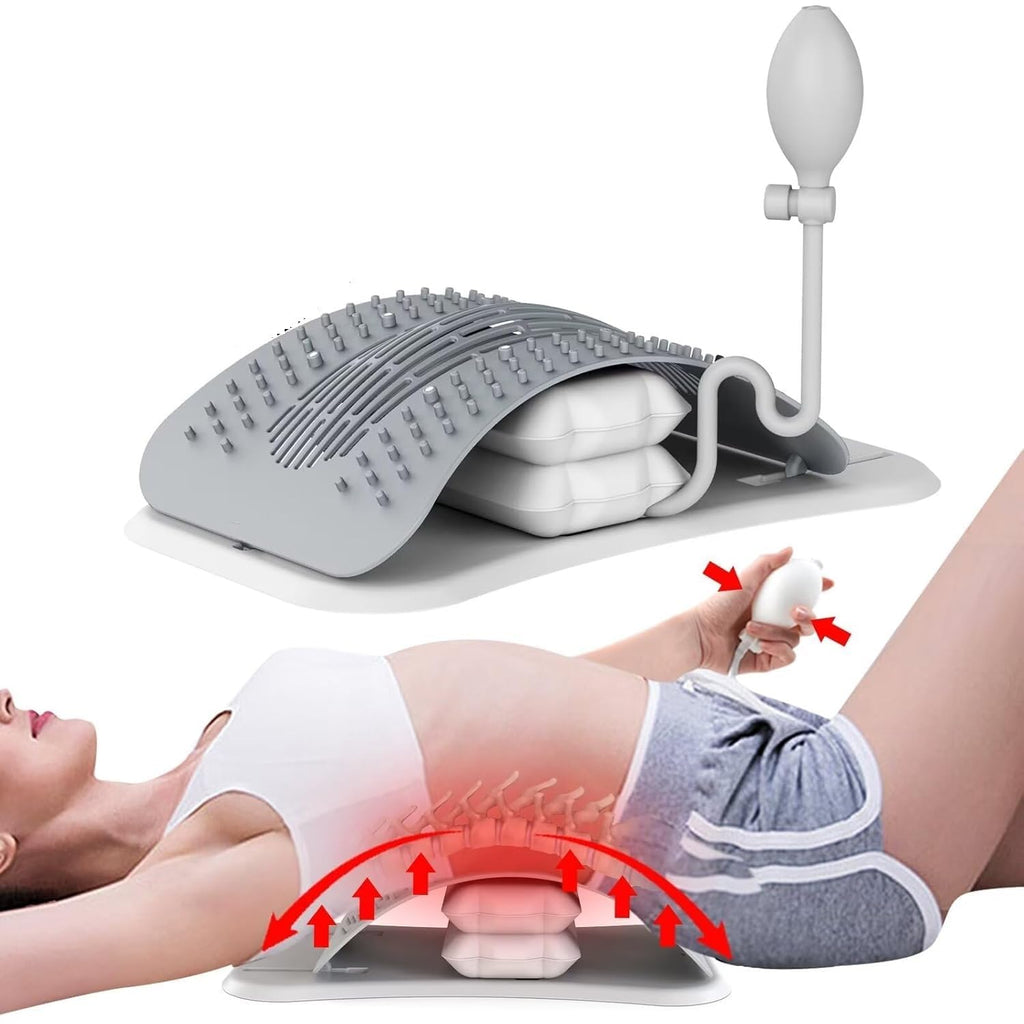Étireur Lombaire Ergonomique à Pompe