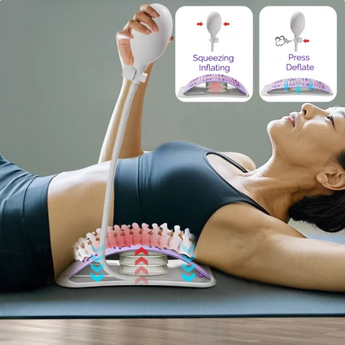 Étireur Lombaire Ergonomique à Pompe