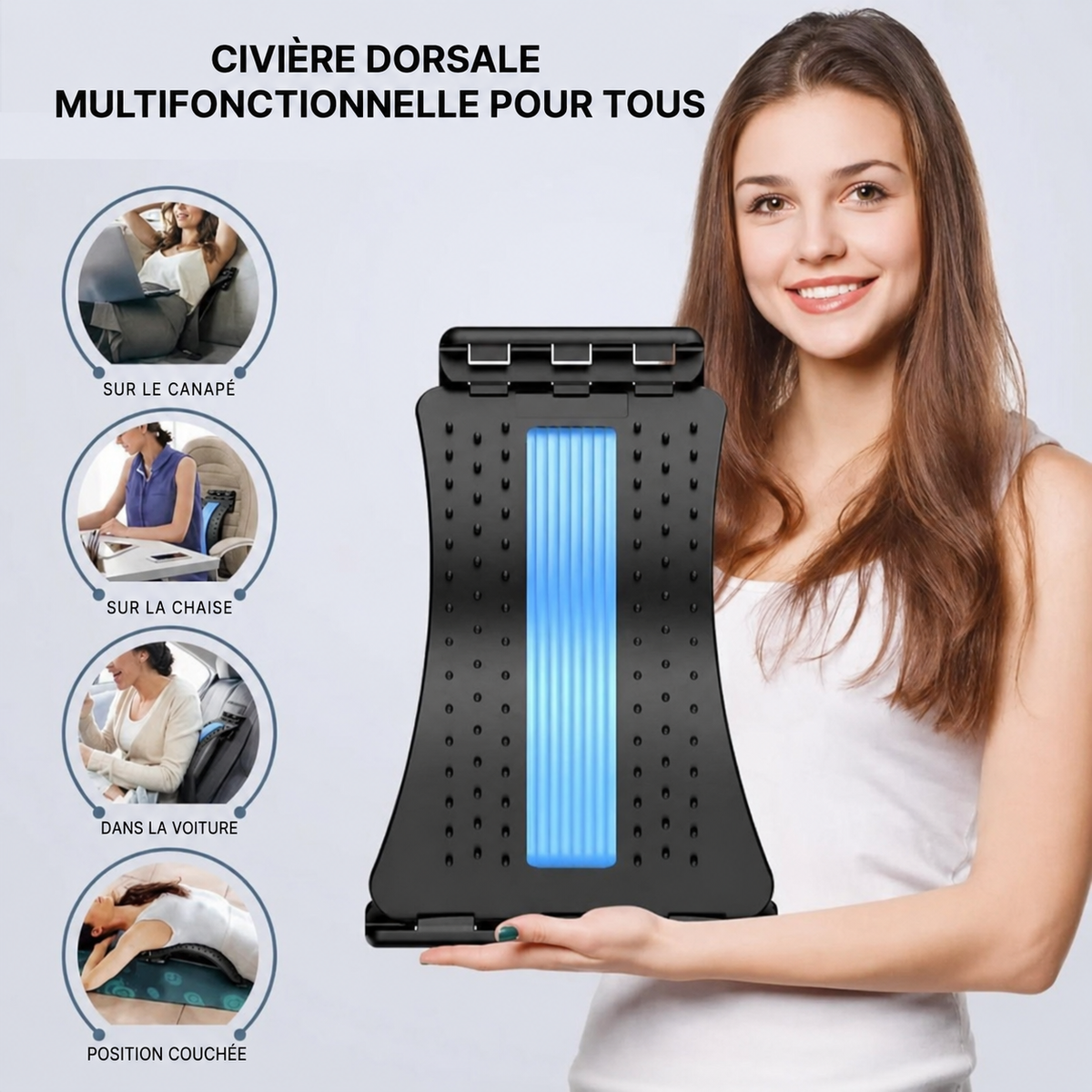Civière Dorsale Orthopédique 360°