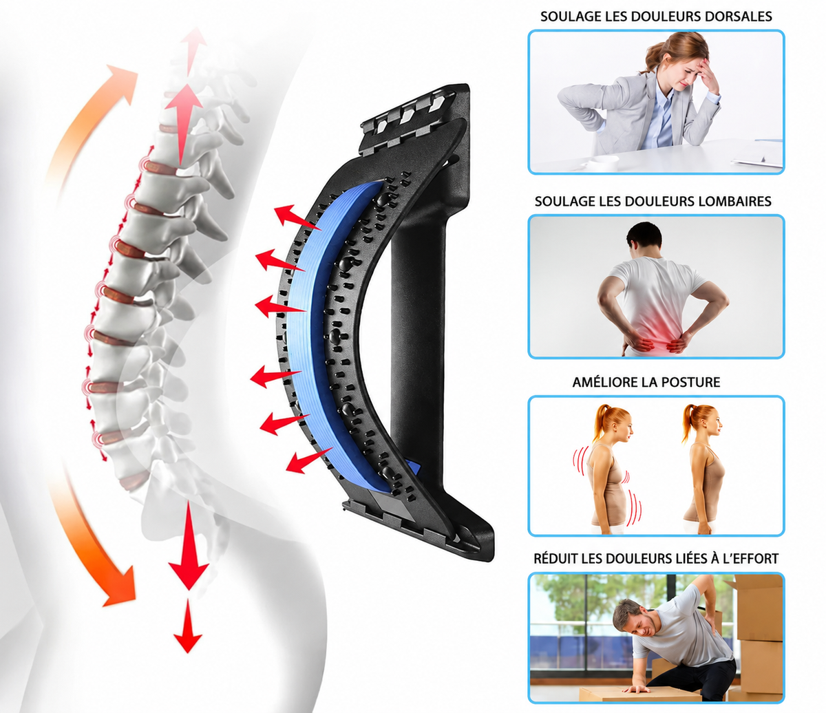 Civière Dorsale Orthopédique 360°