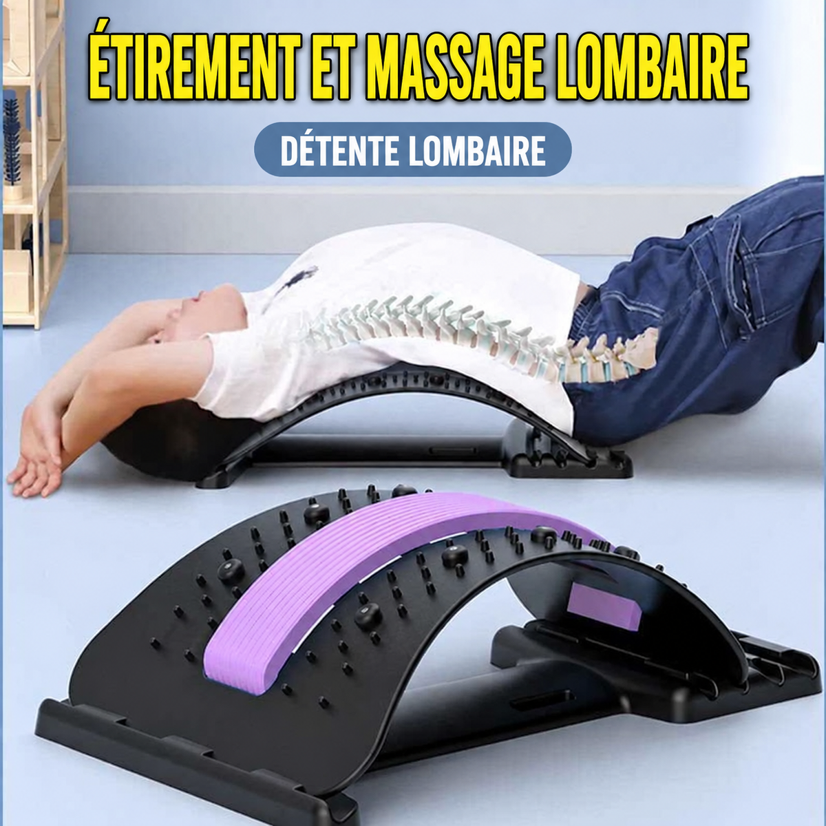 Civière Dorsale Orthopédique 360°